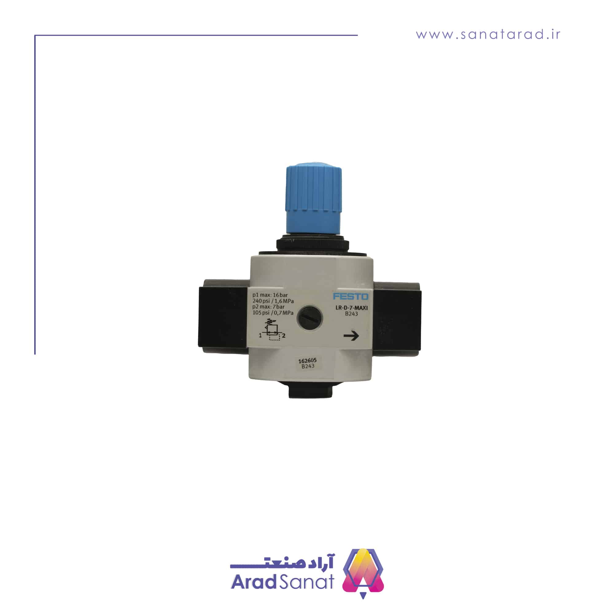 رگلاتور پنوماتیک LR-D-7-MAXI فستو
