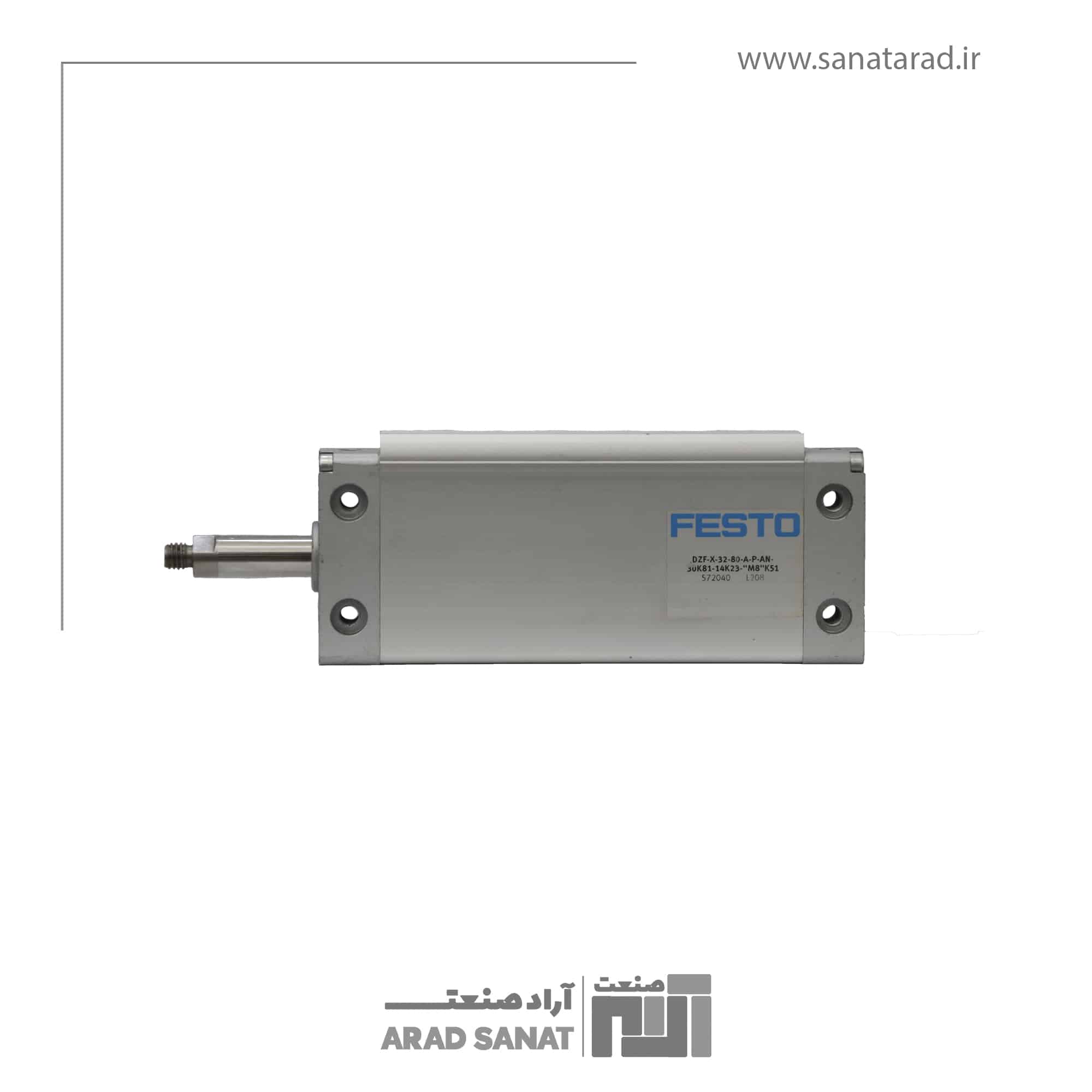 جک فلت پنوماتیک DZF-32-80-A-P-A فستو