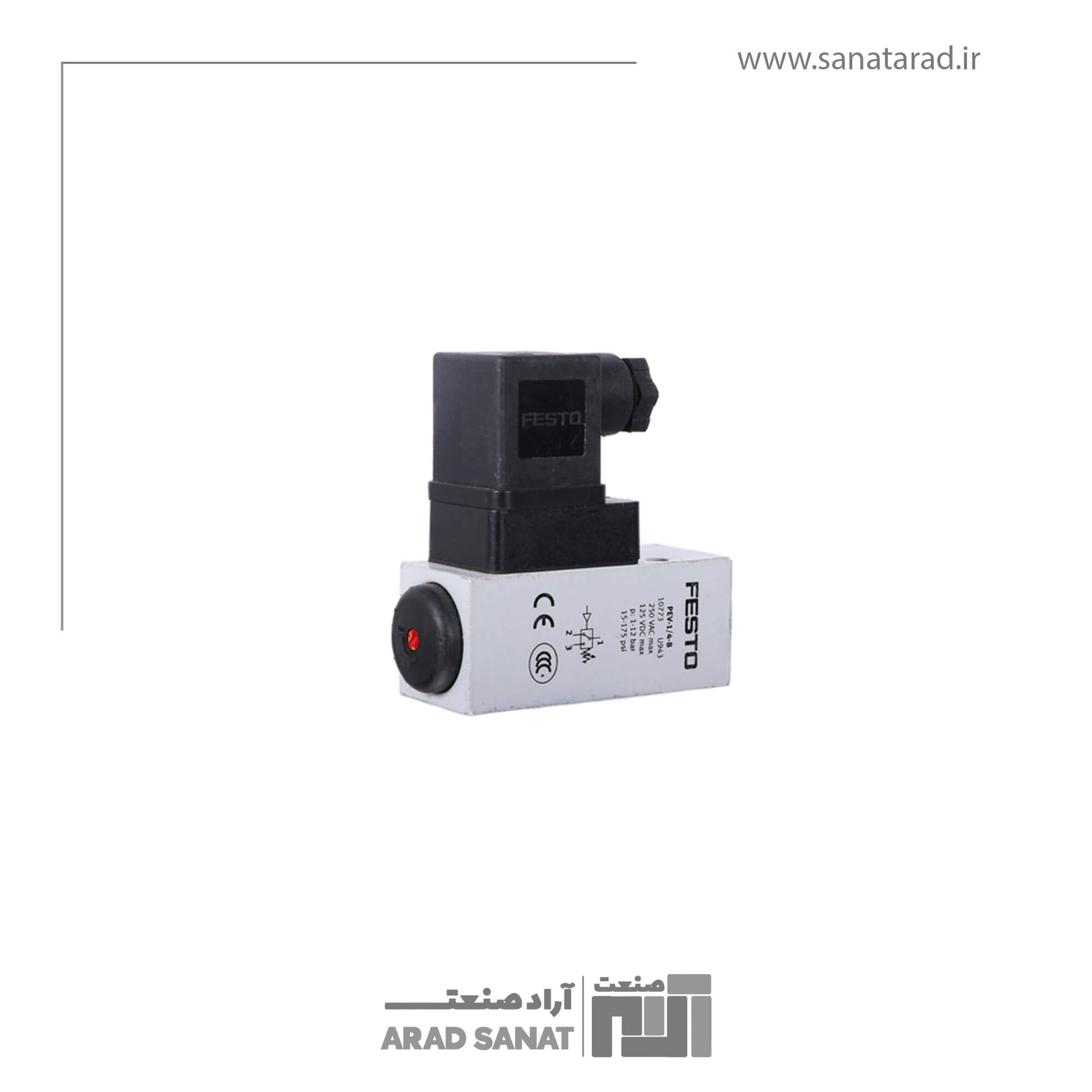 پرشر سوییچ فستو مدل PEV-1/4-B
