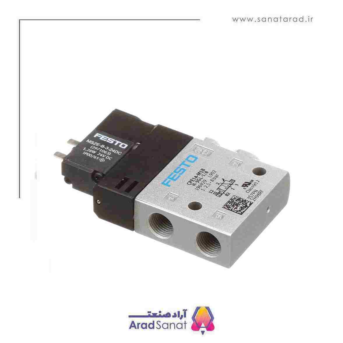 شیر برقی CPE14-M1BH-3GL-1/8 فستو